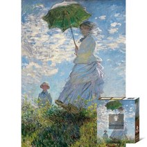 ForU48 피스 목재 직소퍼즐 양산을 쓴 여인 퍼즐 조각 취미 풍경화퍼즐 pc 풍경퍼즐, 상세페이지 참조
