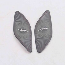 벤츠 부메스터 스피커 car front window post sound speaker player cover panel for mercedes benz a class a180, 티타늄 블랙