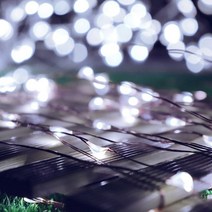 LED 구리 와이어 스트링 조명 USB 플러그인 요정 원격 8 가지 모드 방수 리모컨 타이머 20/50/100, [02] Cold white, [03] 100LEDs