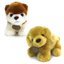 프리미엄 리얼펫 강아지인형 아키타 골든리트리버인형, 골든 리트리버 25cm