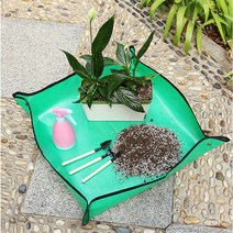 50-100CM 심기 매트 재사용 가능한 쿠션 식물 Repotting 정원 용품 꽃 냄비 이식 원예 패드, 05 Black68cm