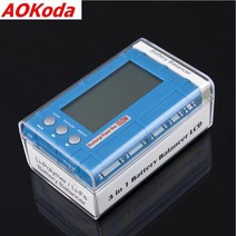 RC카 타이어 aokoda 3 in 1 배터리 밸런서 lcd 전압 표시기 배터리 방전기 5w 50w 150w