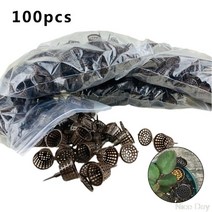 100 꽃 냄비 플라스틱 바구니 화분 분재 홈 정원 장식, 100PCS