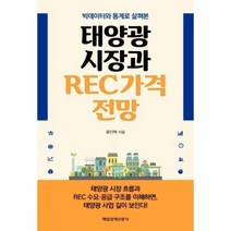이노플리아 태양광 시장과 REC 가격 전망 빅데이터와 통계로 살펴본, One color | One Size, 9791164841103