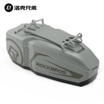 ROCKBROS 자전거 가방 방수 자전거 가방 휴대 전화 홀더 PC 하드 쉘 무료 레인 커버 포함 마운틴 사이클링 가방 액세서리, LF0404GR
