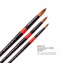 화홍 수채화붓 700R 둥근붓 6호 수채화물감 파레트 화홍 수채화붓 붓, 본상품선택