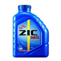 ZIC 2행정 오일 M5 2T 1L 예초기 바이크 엔진오일, 단품