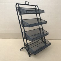 철제 마트 과자 약국 편의점 계단식 진열대 매대 선반, 상세이페이지 참고, 브랙 3단 조리대