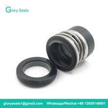 펌프 씰 2100K25 J크레인 유형 2100 ela스토머 벨로우즈 메카니컬 씰 샤프트 크기 25mm 워터 펌프 용, 02 CAR-SIC-VIT