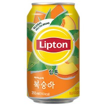 아이스티 립톤 복숭아 355ml x 24캔-72394EA, 1, 24캔
