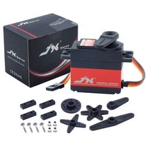 JX PDI-6221MG 20kg 고속 금속 기어 디지털 표준 서보 모터 RC 모델 비행기 1/10 1/8 자동차 크롤러, 1개 PDI-6221MG
