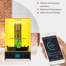 목업제작 3D프린터 ANYCUBIC Photon Mono X 3D 프린터 8.9 인치 4K 흑백 LCD UV 수지 프린터 3D 인쇄 고속 APP 제어 SLA with, 협동사, PMX-WS2-4L