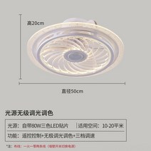 실링팬 타프팬 천장선풍기 대형팬 실링팬 효과110V / 220V 북유럽 조명 팬 천장 램프 보이지 않는 레스토랑, 06 2030 REMOTE_01 110V