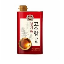 CJ 백설 고소함가득 참기름 430ml, 2개