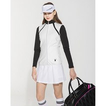 배드바니 여성골프 스트링 조끼 화이트 (약기모)