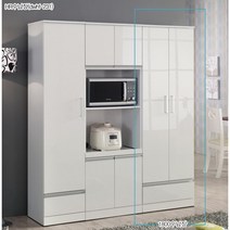 주방 시스템장 광택 서랍장 팬트리장 기숙사 숙소 렌지대 그릇장 틈새가구 거실