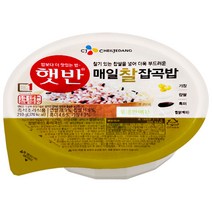 햇반 매일 찰잡곡밥, 210g, 9개