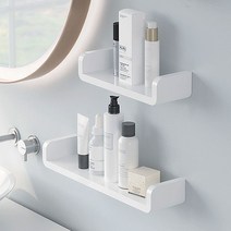 인스리빙 벽선반 무지주 벽걸이 선반 인테리어 화이트