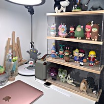 조립식수납장 수납장 피규어장식장아크릴 아크릴진열장 미니장식장 피규어 정리함 프라모델장식장 아크릴케이스제작 피규어 전시장 향수진열대 조립식장식장, 투명하다.