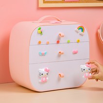 주얼리보관함 귀걸이정리함 키티 리빙박스 액세서리 미니 보관함 보석상자