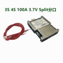 UPS 무정전전원장치 ups1kva ups1000 BMS 3S 4S 균형 100A 380 12.6V/16.8V 18650 배터리 보호 보드 Li-ion, 01 3-4S 100A 3.7V Split