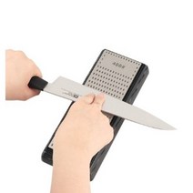 제우스 양면 다이아몬드 숫돌 칼갈이 + 받침대, 2세트