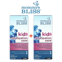 (1+1) 마미스블리스 4세이상 어린이 유산균 컨스티페이션 바실러스 서브틸리스 오렌지 120ml 2팩
