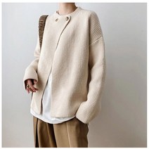 prosekor 여성 부드러운 울 단추 가디건 촉감좋은 니트집업 따뜻한 간절기용 고급스러운 소포트 아우터 니트 가벼운 데일리룩