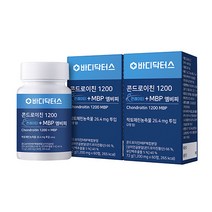 바디닥터스 콘드로이친 1200 콘레이티 + 엠비피 72g, 60정, 2개