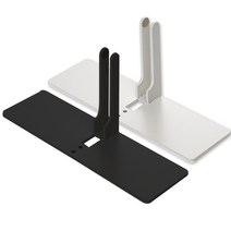 플랜맥스 유닉스 소리먹는파티션 ML-0614W-BK(600x1400) 스마트스크린 인테리어파티션 가림막 칸막이, 추가상품-베이스(받침대만)파티션미포함