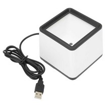 휴대용 1D 2D QR 바코드 스캐너 플랫폼 핸즈프리 USB 유선 리더 센서 데스크탑 모바일 지불