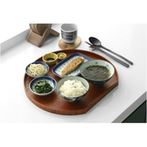 반달우드트레이 원목 원형 사각 쟁반