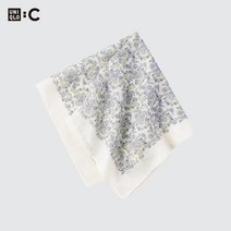 유니클로 코튼실크스카프