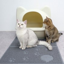 동동이네 가성비 좋은 고양이 모래 사막화 방지 캣 매트 세척 가능한 화장실 입구 패드 발바닥 보호 미끄럼방지 두부모래 벤토나이트 잡아주는 논슬립 발판