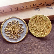 3D 양각 왁스 인감 스탬프 장미 꿀벌 씰링 헤드 스크랩북 카드 봉투 결혼식 초대장 선물 포장, 04 head