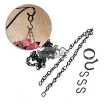 [오너클랜] 화분걸이 3줄체인 18인_치 CB 주물선반 화분선반 벽선, 상세 설명 참조