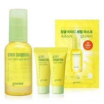 구달 청귤 비타C 잡티세럼 플러스 30ml + 세럼 플러스 미니 5ml + 크림 미니 5ml + 세럼 마스크 세트, 5세트