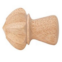 HIC Citrus Juicer Reamer Hardwood 6.5-Inches, 1