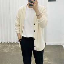 아도르클래식 센치 5컬러 세미 오버핏 하프 롱 부드러운 가디건