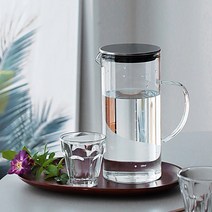 (livinglike 리빙라이크 ) 레벤호프 내열유리 냉장고 물병(1200ml)