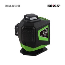 KL-4WG 코이스 레이저 레벨기 4D 그린 전자동 수평기, 단품