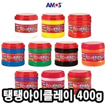아모스탱탱아이클레이 400g 낱색(10색) - 38661, BUEUN 갈색, BUEUN 본상품선택