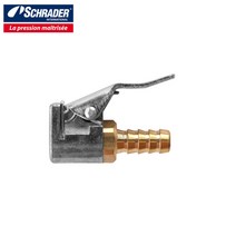 슈레더 에어척 9mm 에어집게 에어구찌 타이어 공기, 단품