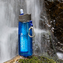 정수빨대 텀블러형 물병 휴대용 LifeStraw 라이프 스트로우 캠핑 필터 빨대, one size, 핑크
