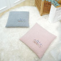 휴잠 피그먼트 가든 방석 쿠션 사무실방석, 블루