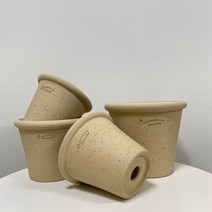 루아데코 로자리안 물레허니링팟 국산 수제 토분 인테리어 도자기 화분, 소