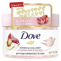 Dove 석류 시어버터 크리미 스크럽 바디 298g, 석류  시어 버터