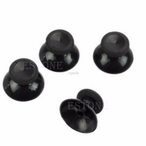 Xbox one 컨트롤러 용 10Pcs 블랙 교체 아날로그 썸 스틱 엄지, 한개옵션0