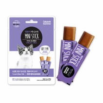 캣퓨어 미니스틱 그레인프리 4종 56g(7gx8p) 고양이간식, 1개, 참치+등푸른생선