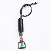 비닐하우스 파이프 하우스농자재 농지 온실 스프링클러 관개 장비 수도관 노즐 온실 먼지 제거 스프링클러 정원 농업 과수원 급수 넓은 지역, 60cm 걸이 세트물방울 방지 장치 포함